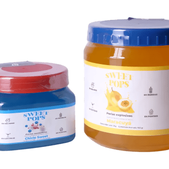 Combo de Perlas Explosivas Sweet Pops (Chicle y Maracuyá)