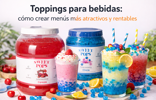 Toppings para bebidas - ACN Sweetcraft